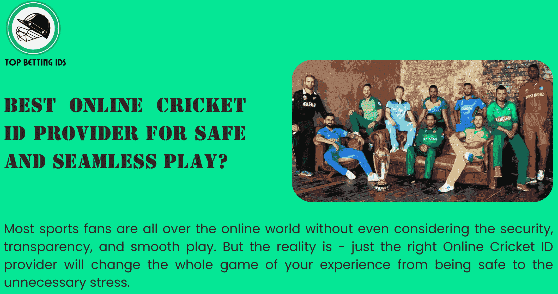 Best Online Cricket Id Provider - Top Betting IDs