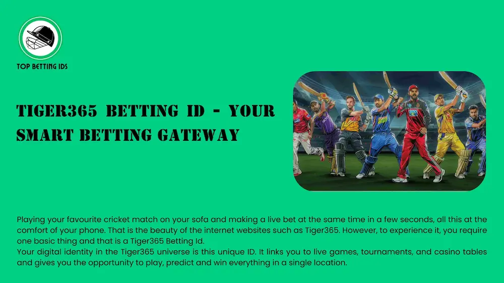 Tiger365 Betting Id - Top Betting Ids
