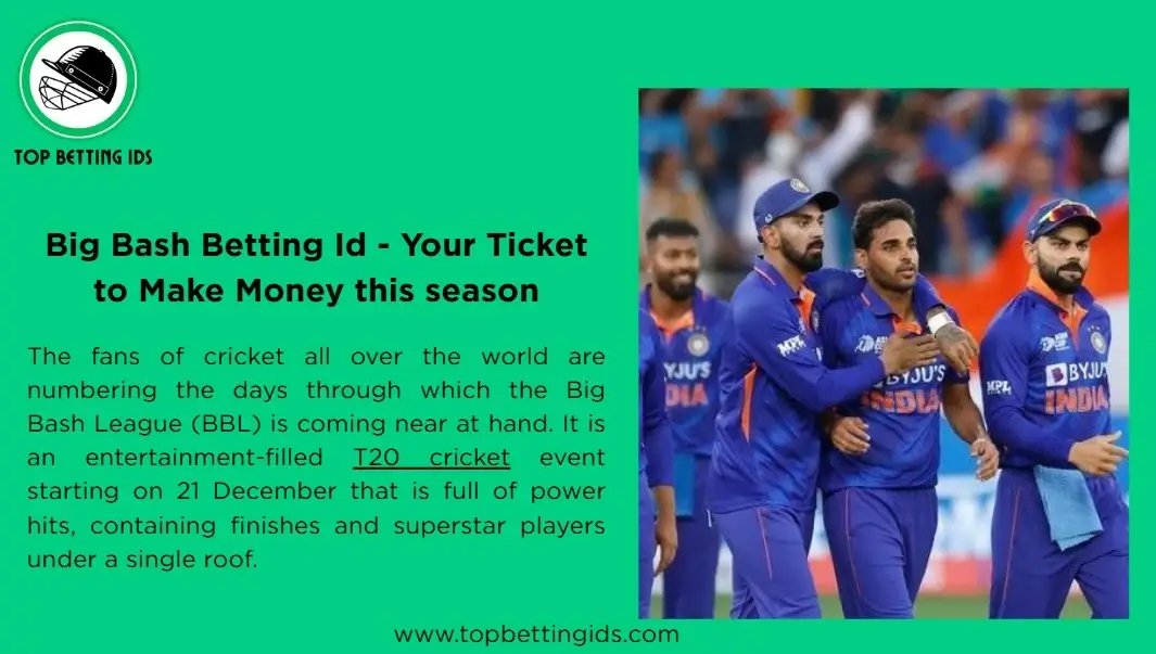 Big Bash Betting Id - Top Betting Ids (1)