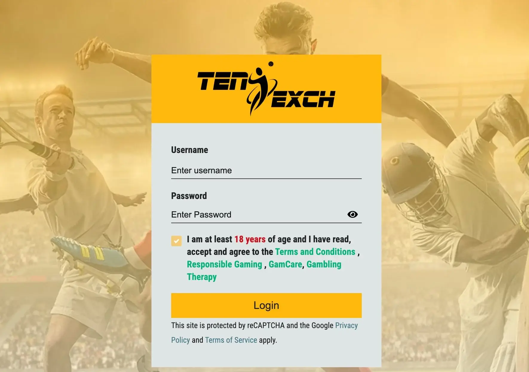 tenexch | TenExchange Login